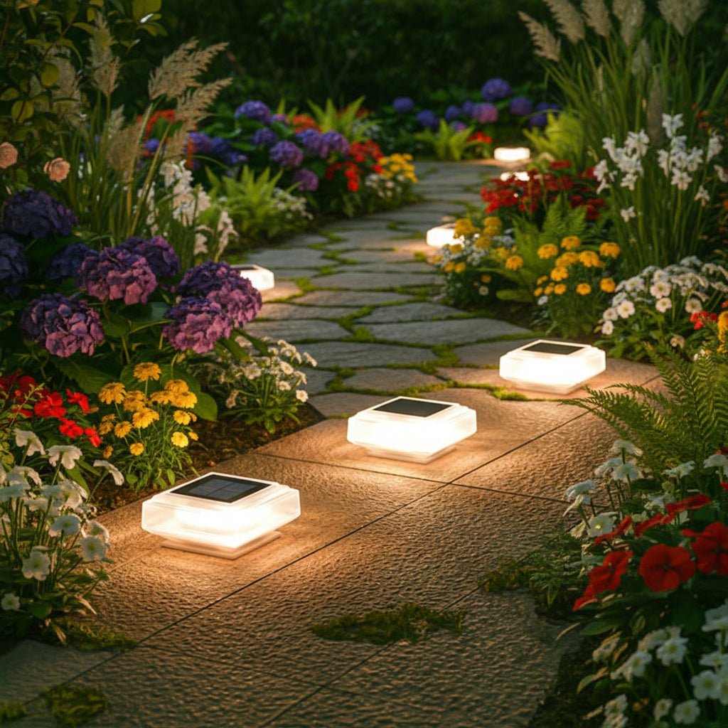 ABENDGLANZ – Warm solar light for stylish garden decoration