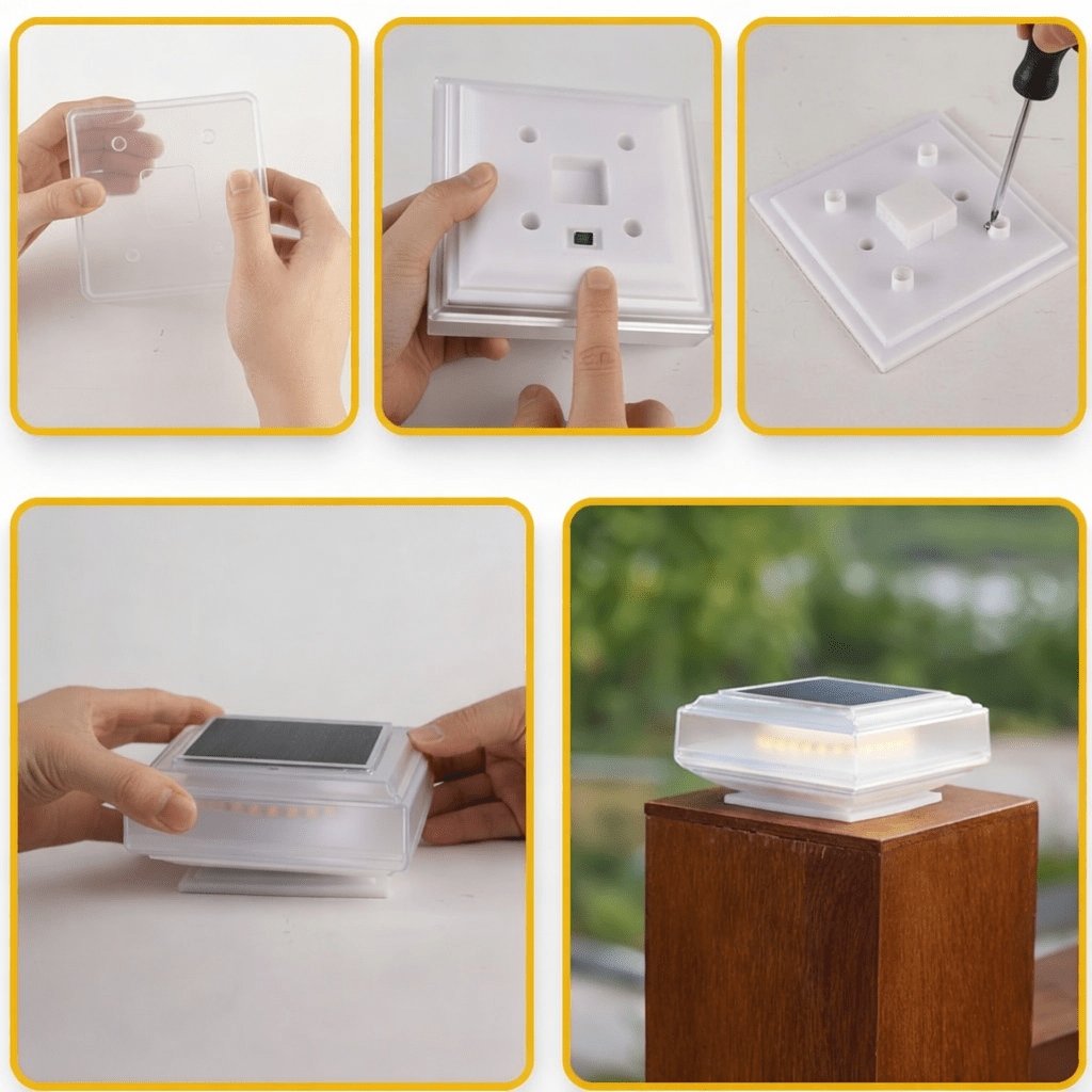 ABENDGLANZ – Warm solar light for stylish garden decoration