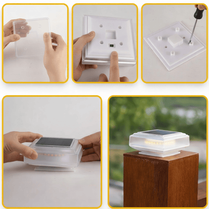 ABENDGLANZ – Warm solar light for stylish garden decoration