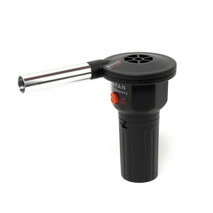 Portable Grill Blower - Portable aluminium fire bellows for quick lighting