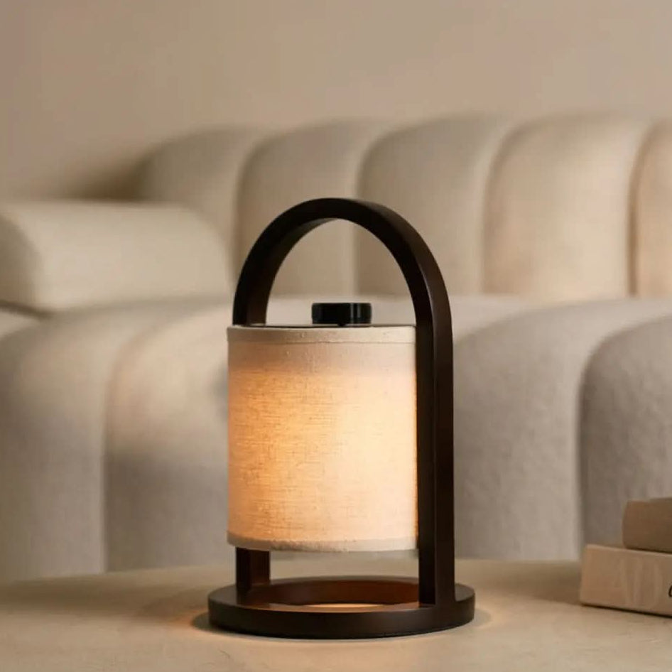 LUMIWOOD - LED Table Lamp – Wireless, 3 Light Modes & Battery up to 100 Hours