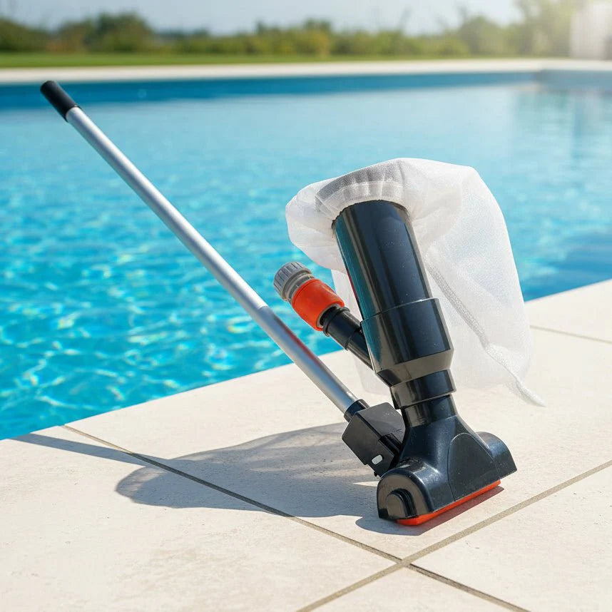 POOLVAC – Pool Vacuum & Skimmer Cleaning Set