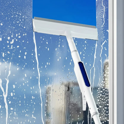 CleanView 3-in-1 window wiper - spray, wipe & shine for streak-free windows