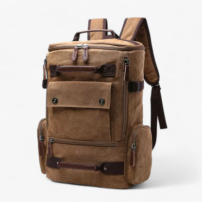 VINTAGECANVAS Backpack – Stylish & Functional with Laptop Compartment for Everyday Use & Adventure