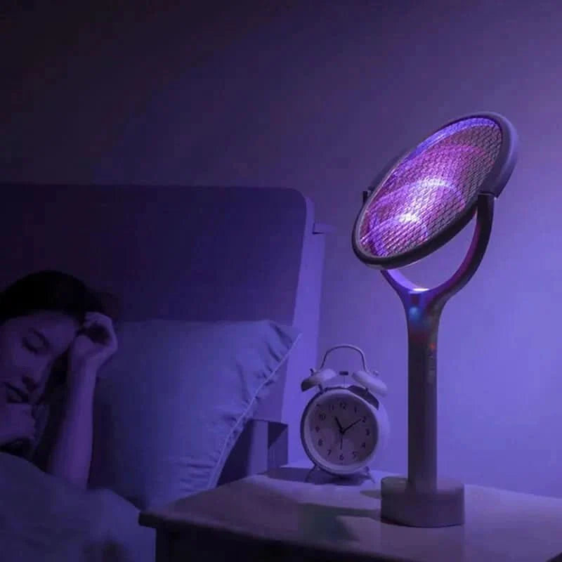 ZapGuard – 5-in-1 Electric Mosquito Swatter with LED