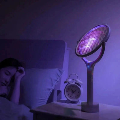 ZapGuard – 5-in-1 Electric Mosquito Swatter with LED