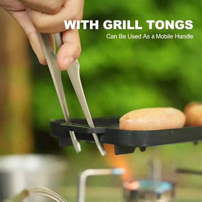 CAMPMASTER – Small Grill Plate Set for Portable Outdoor Cooking