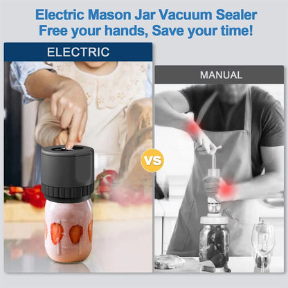 VACUUMSEALER - Portable Electric Vacuum Sealer for Fresh and Airtight Storage