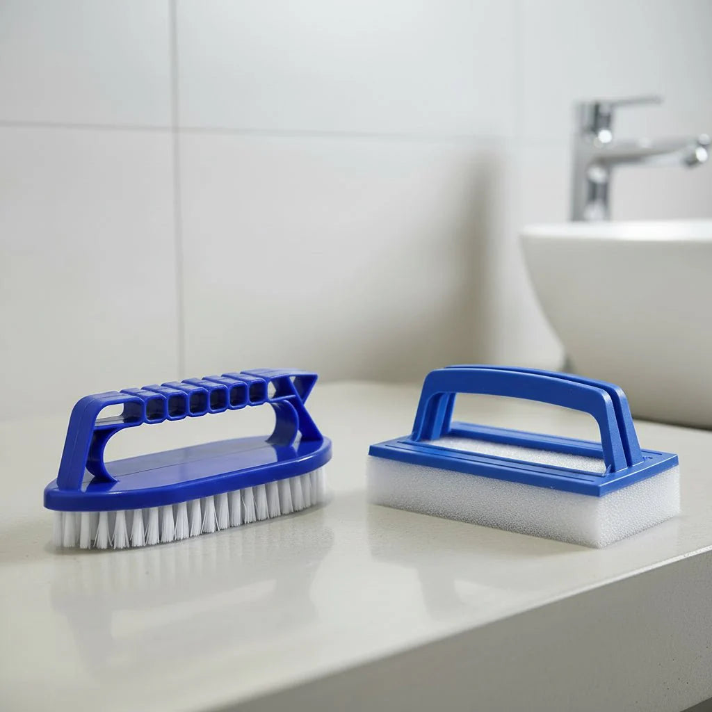 POOLFORCE – 2-in-1 Pool Brush for Powerful Cleaning