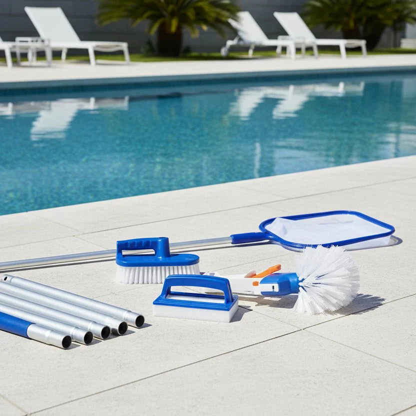 POOLPRO – Complete Pool Cleaning Set with Aluminum Pole