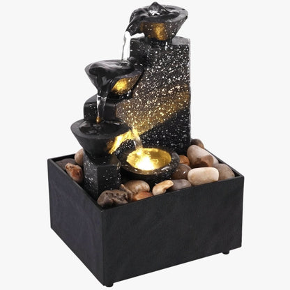 CALMSTREAM – Soothing Table Waterfall Fountain for Relaxation