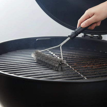 FLAMEBRUSH – Stainless Steel Grill Brush for Barbecue Cleaning