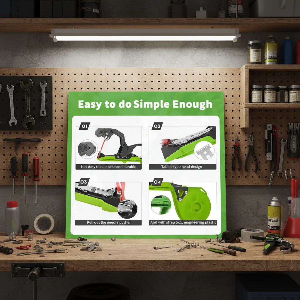 PLANTEASE – Efficient Plant Tying Device