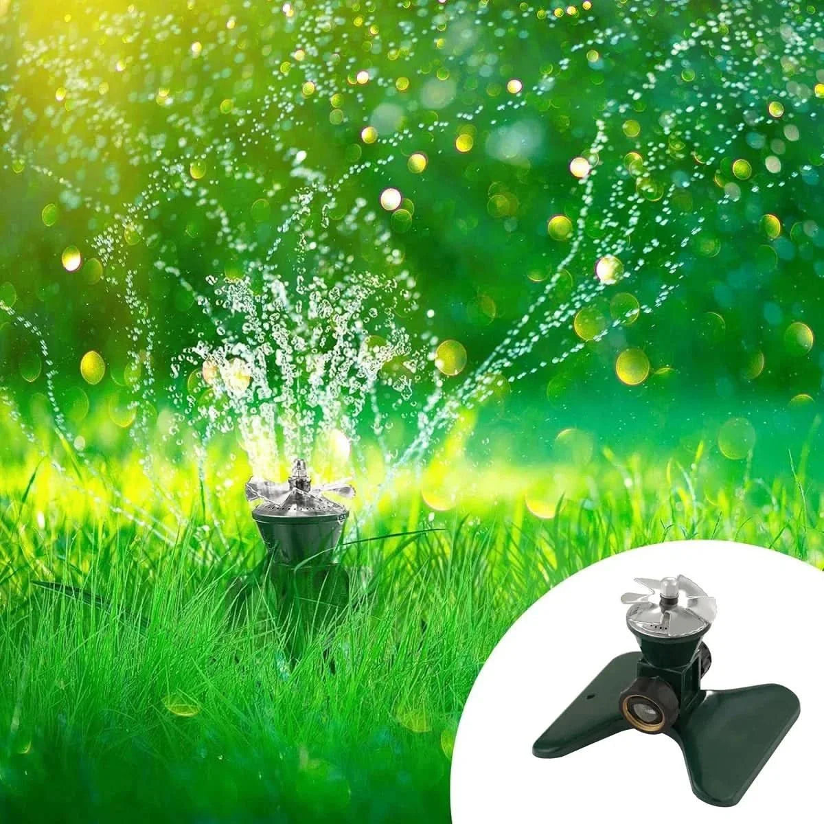 HydroSpin – Even 360° Watering for Healthy Lawns
