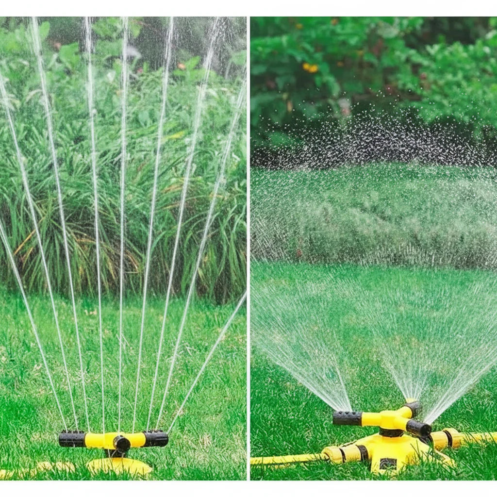 HydroFlow 360° sprinkler - Efficient garden irrigation