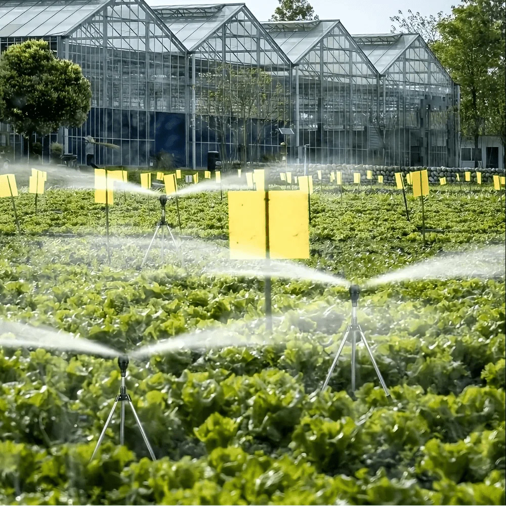 HydroFlow Pro - Automatic rotating garden sprinkler system