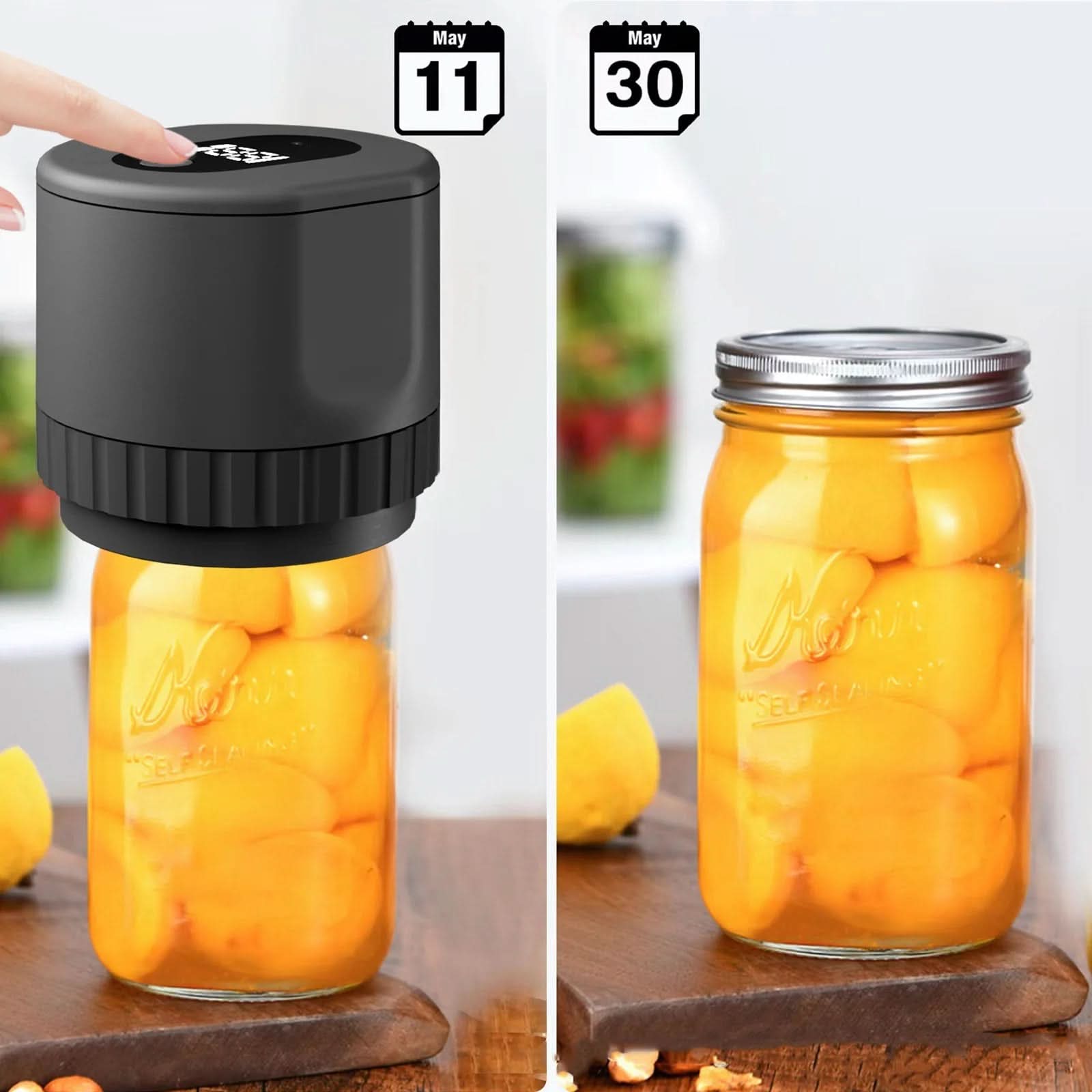 VACUUMSEALER - Portable Electric Vacuum Sealer for Fresh and Airtight Storage