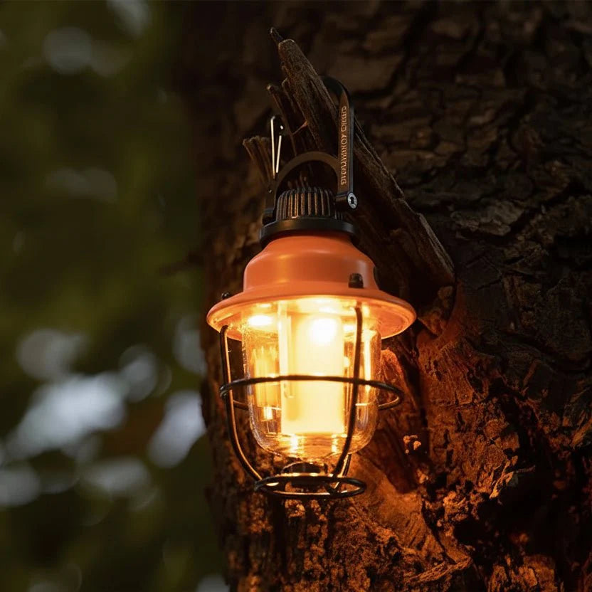 CAMPINE – Outdoor LED Lamp with Lockable Pin Design and Ambient Light