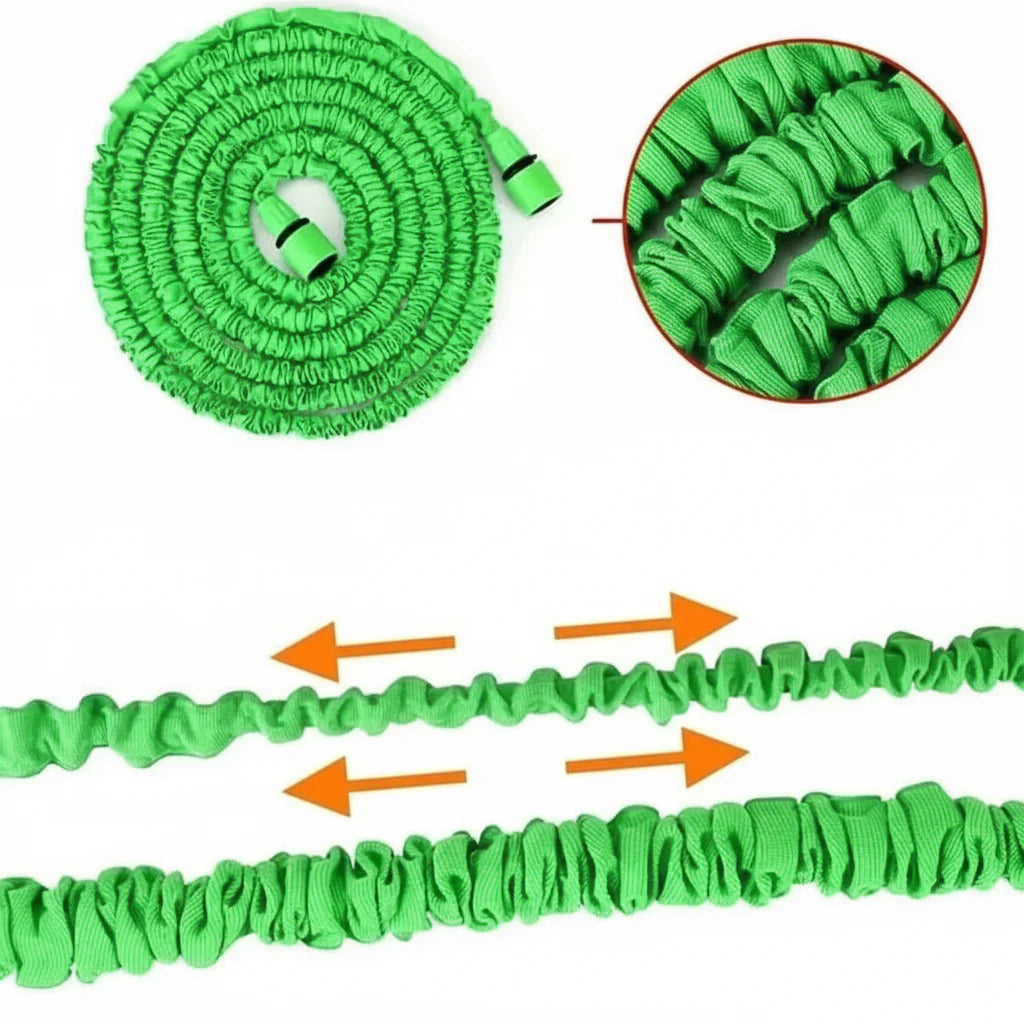 AquaFlex Expandable hose - High pressure garden & car wash hose