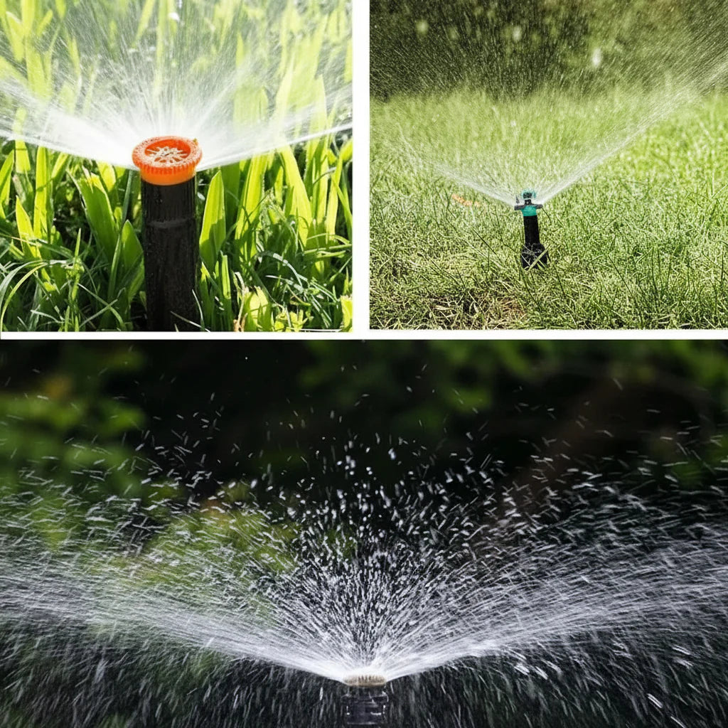 AquaSpin 360° sprinkler head - Rotatable & efficient for every garden