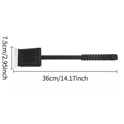 GRIMEX – Grill cleaner with scraper and sponge attachment for cleaning and refreshing grill surfaces