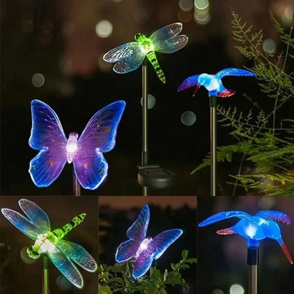 SOLARGLOW – Butterfly LED Garden Lamp
