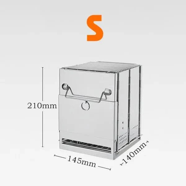 FLEXFIRE – Portable Stainless Steel Camping Stove for Outdoor Kitchen
