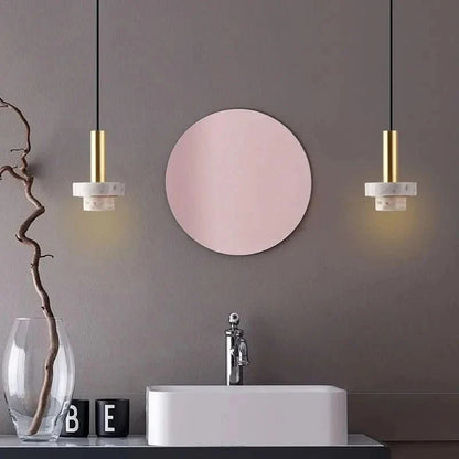 VOLCORA – Stylish Pendant Light with Warm Light & Natural Elegance