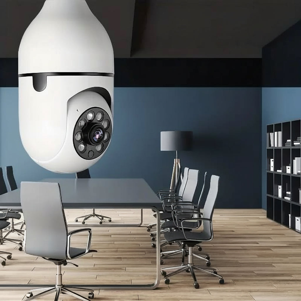 SafeView 360 – Intelligent Security Camera with 360° Surveillance & Night Vision