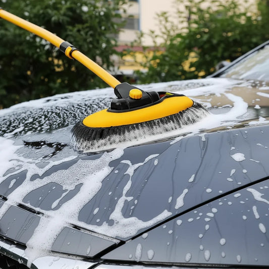 FLEXSWEEP PRO – Telescoping Car Wash Mop with Flexible Head