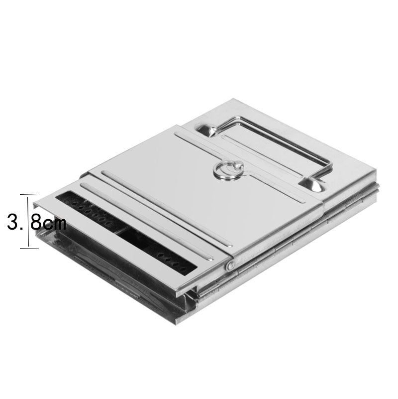 EcoCamp – Foldable Stainless Steel Wood Stove for Outdoor Use
