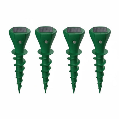 Solar Mole Repellent - Effective defence with vibration for garden & lawn