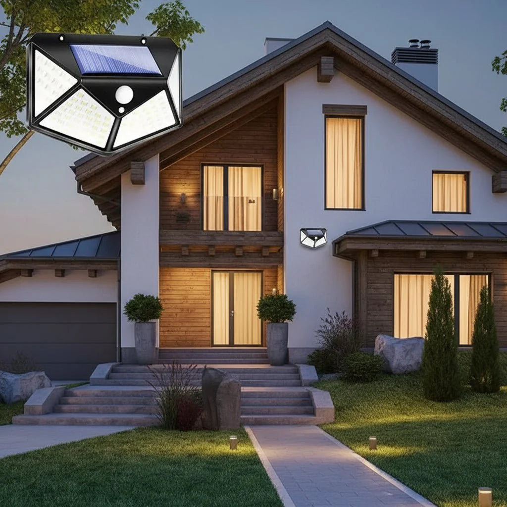 NIGHTRAY – Solar LED Security Light for Outdoor Areas