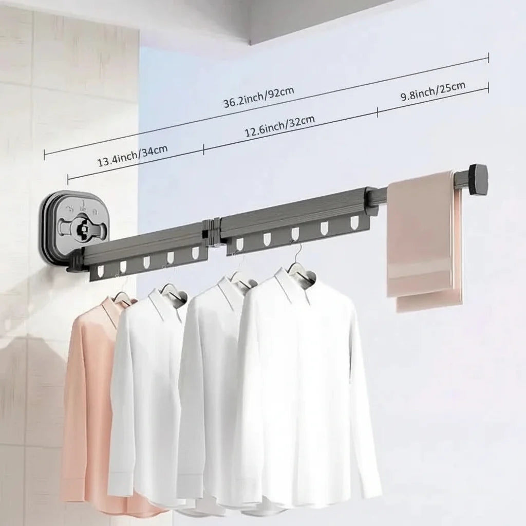 AeroDry wall-mounted tumble dryer - Foldable & space-saving