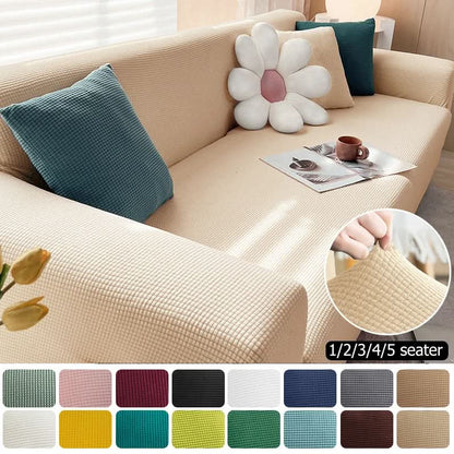 CUSHIONWRAP – Stretch Sofa Cover with Water-Repellent Protection