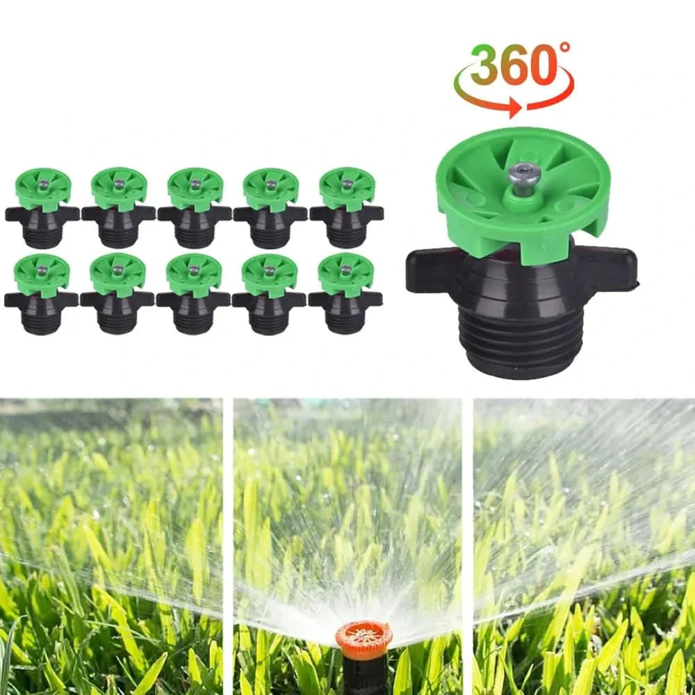 AquaSpin 360° sprinkler head - Rotatable & efficient for every garden