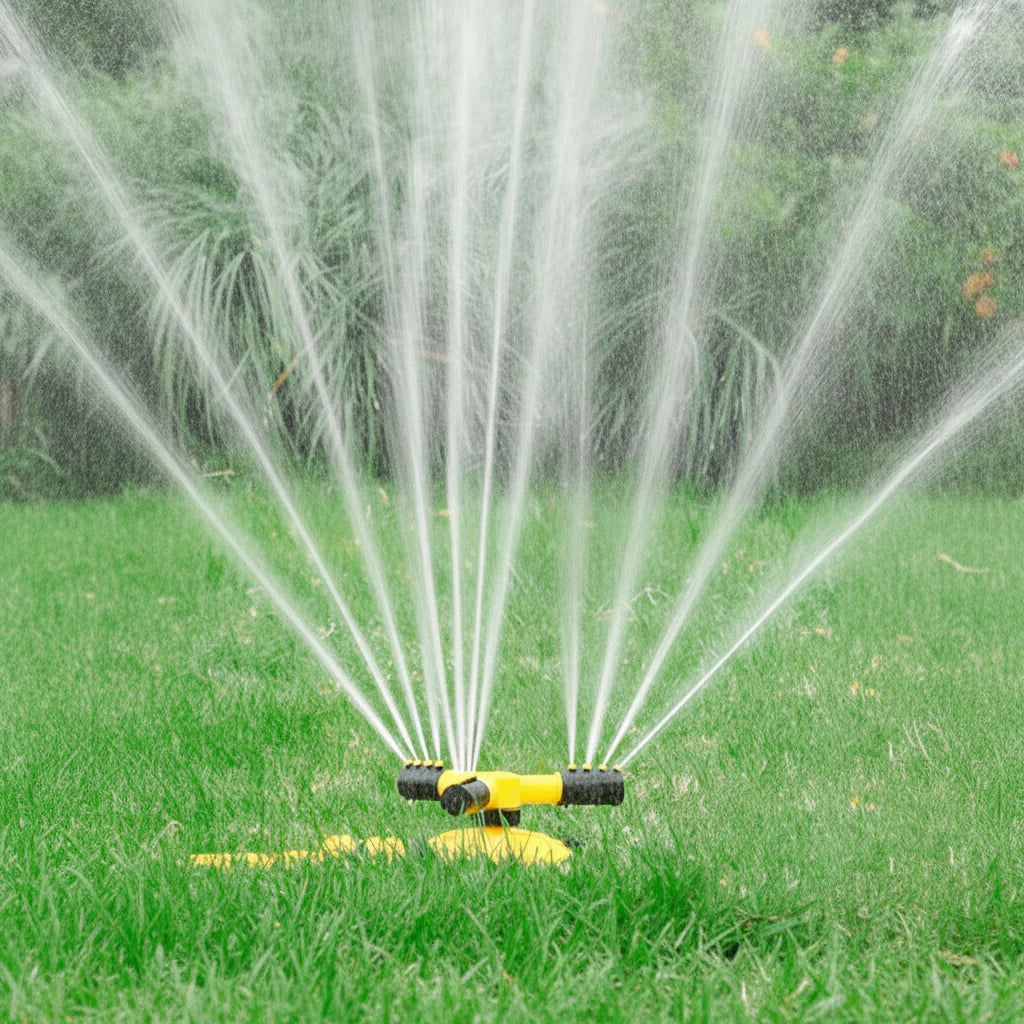 HydroFlow 360° sprinkler - Efficient garden irrigation