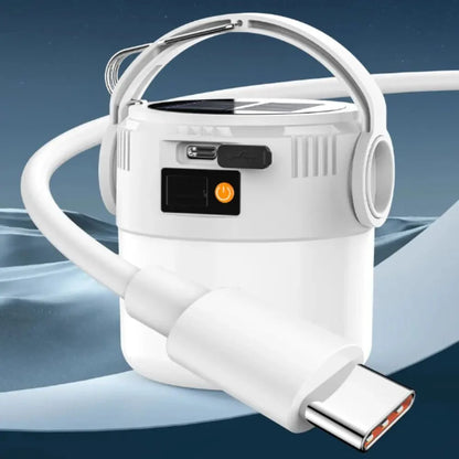 RADIANTIX – Ultra-bright camping lamp with handy solar rechargeable design