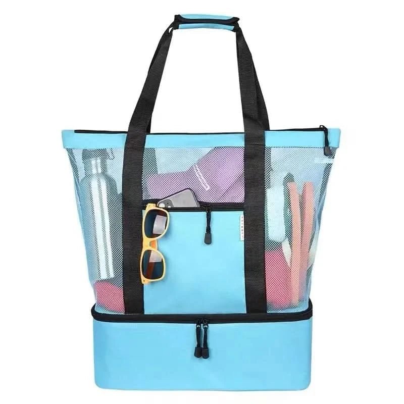 BEACHMATE – Waterproof Beach and Picnic Bag with Mesh Design