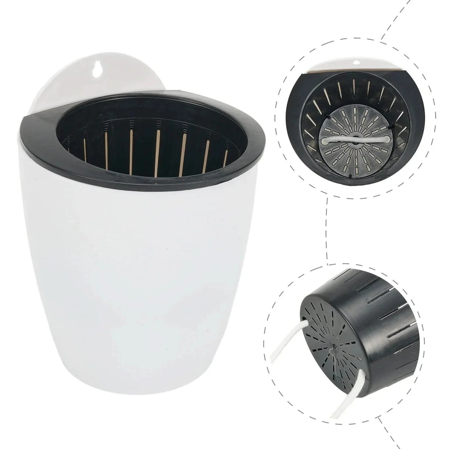 Plantiva – Vertical self-watering flowerpot for modern living