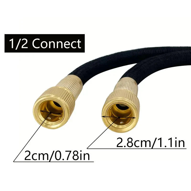 WATERWING – Flexible High-Pressure Garden Hose with Spray Gun
