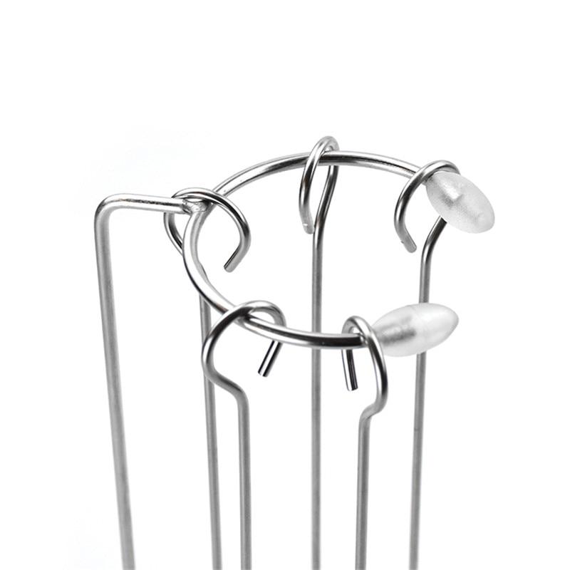 SKWERK – Stainless Steel Grill Skewer Set with Grill Rack for Effortless Outdoor Grilling