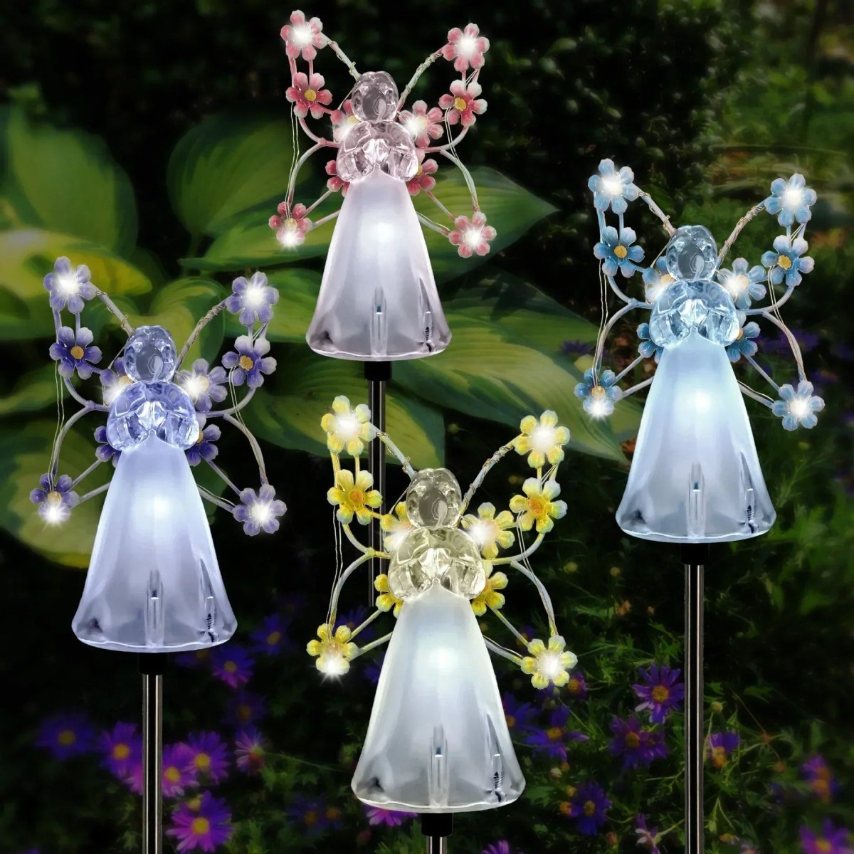 SOLWING – LED garden light with automatic solar charging