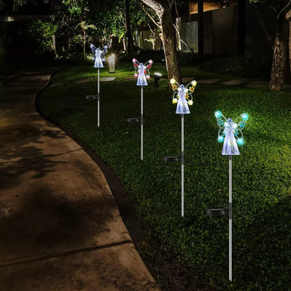 SOLWING – LED garden light with automatic solar charging