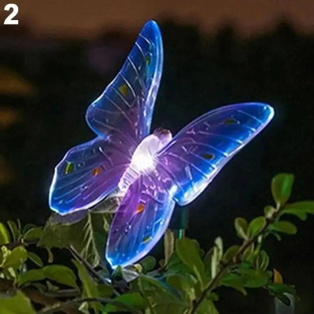 SOLARGLOW – Butterfly LED Garden Lamp