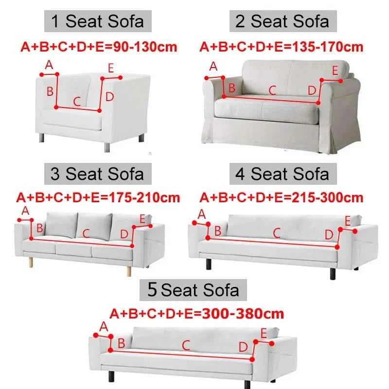 CUSHIONWRAP – Stretch Sofa Cover with Water-Repellent Protection