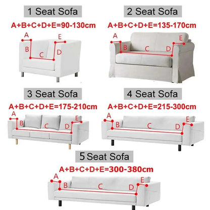 CUSHIONWRAP – Stretch Sofa Cover with Water-Repellent Protection