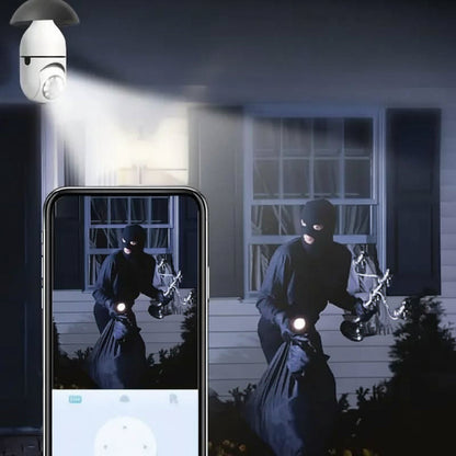 SafeView 360 – Intelligent Security Camera with 360° Surveillance & Night Vision