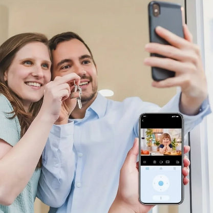 SafeView 360 – Intelligent Security Camera with 360° Surveillance & Night Vision