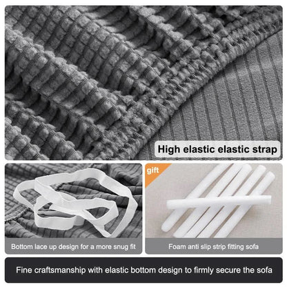 CUSHIONWRAP – Stretch Sofa Cover with Water-Repellent Protection